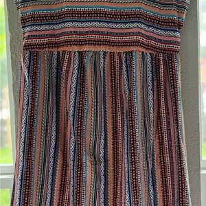 Multicolor Striped Dress